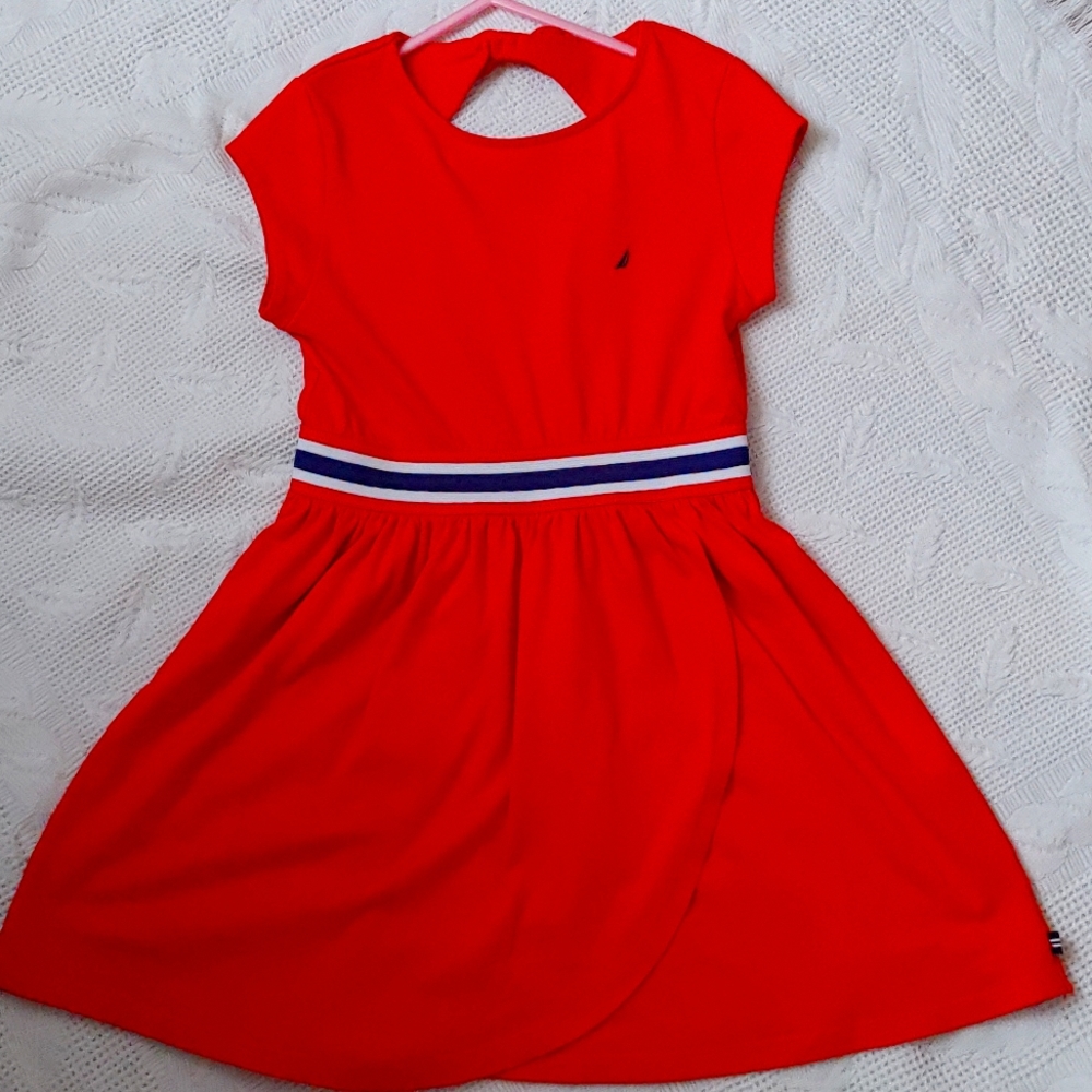 🎉HP🎉 Girl's Nautica Red Summer Dress